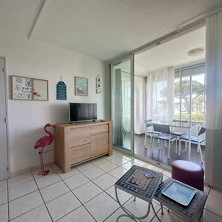 T2 Cocon Lumineux En Bord De Mer Avec Piscine, Tennis Et Parking Lägenhet