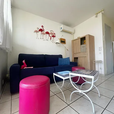 T2 Cocon Lumineux En Bord De Mer Avec Piscine, Tennis Et Parking